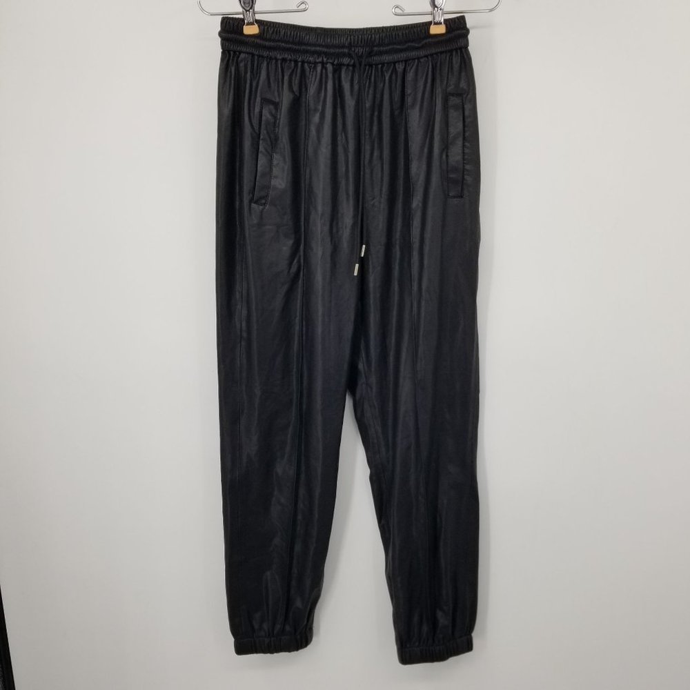 Blank NYC Faux Leather Women's Jogger Pants Size 26
